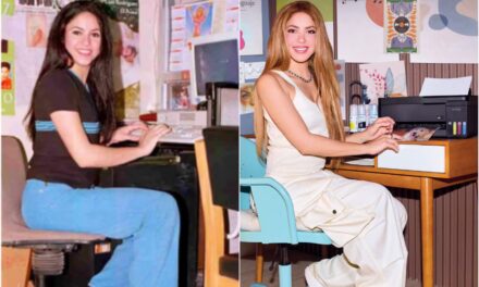 Shakira recrea su icónico meme frente a un CPU y desata furor en redes sociales