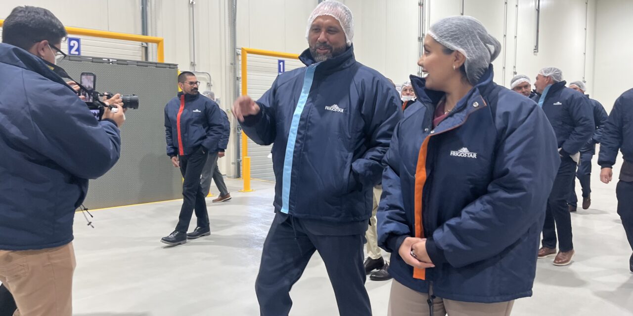 Acompaña alcalde Ortiz Orpinel en la apertura de la empresa Frigostar