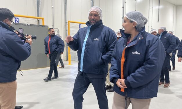 Acompaña alcalde Ortiz Orpinel en la apertura de la empresa Frigostar