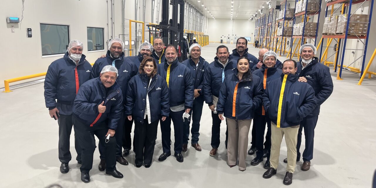 Acompaña alcalde Ortiz Orpinel en la apertura de la empresa Frigostar