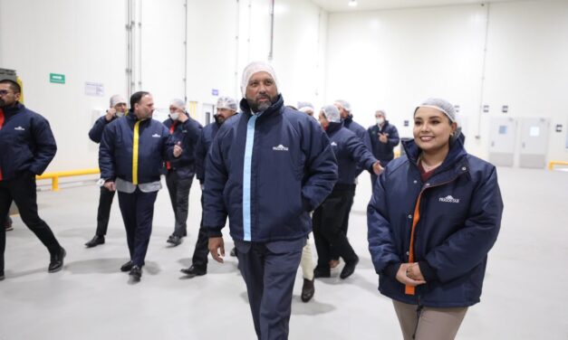Acompaña alcalde Ortiz Orpinel en la apertura de la empresa Frigostar
