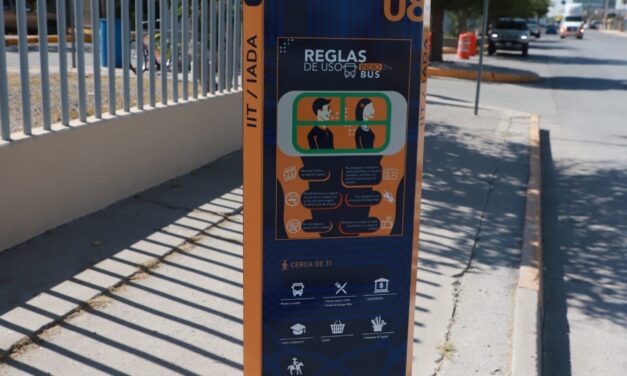 El Indio Bus estrena señalización