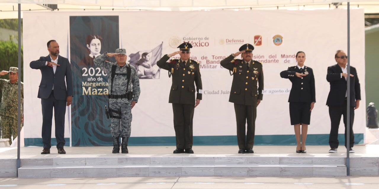 Nuevo mando militar llega a Juárez; Héctor Ortiz apuesta por mantener la coordinación en seguridad