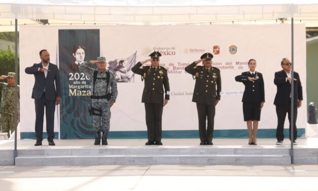 Nuevo mando militar llega a Juárez; Héctor Ortiz apuesta por mantener la coordinación en seguridad
