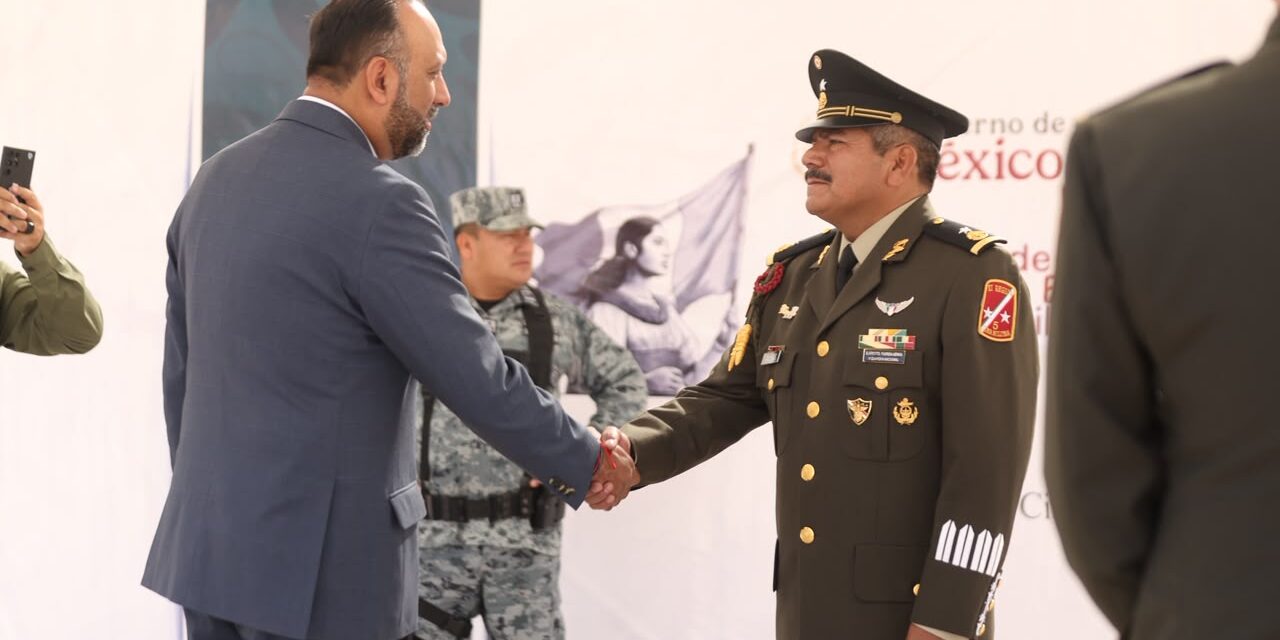 Nuevo mando militar llega a Juárez; Héctor Ortiz apuesta por mantener la coordinación en seguridad