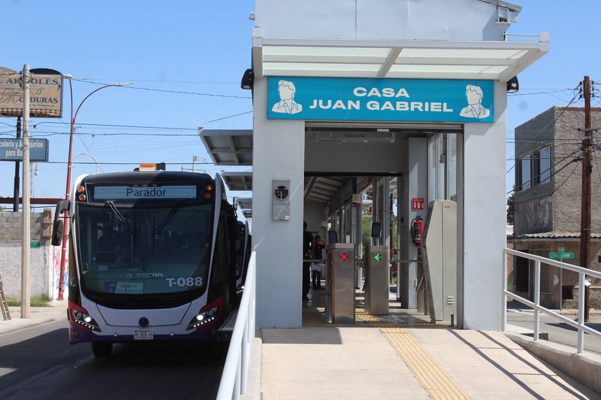Informa JuárezBus desvíos temporales por el festival “Juangabrielísimo”