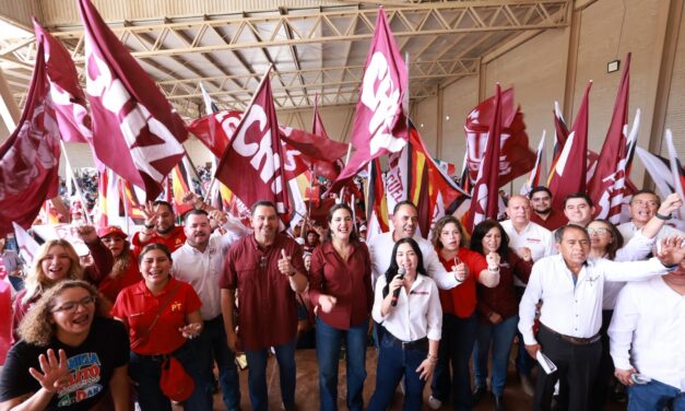 Cruz Pérez Cuéllar llama a cerrar filas en Morena rumbo a 2027
