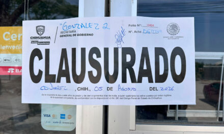 Realiza Gobernación Estatal 288 inspecciones y clausura 17 establecimientos durante la última semana