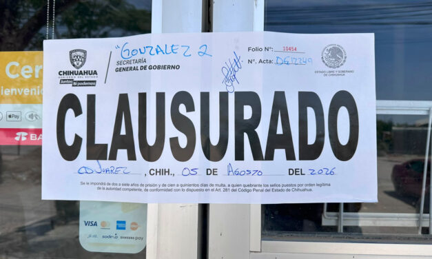 Realiza Gobernación Estatal 288 inspecciones y clausura 17 establecimientos durante la última semana