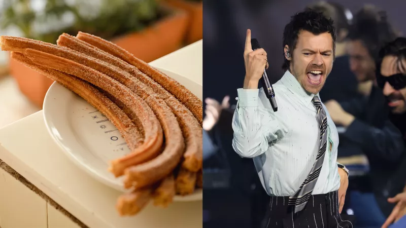 Harry Styles se despide de México regalando churros a sus fans