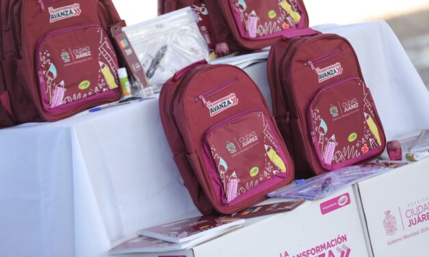 Entregan mochilas y útiles escolares a 777 alumnos de Riberas del Bravo