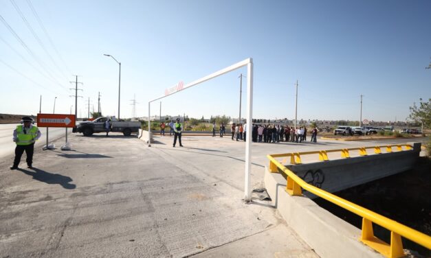 Abren puente Tres Cantos para aliviar tráfico en Valle del Sol; beneficiará a más de 50 mil personas