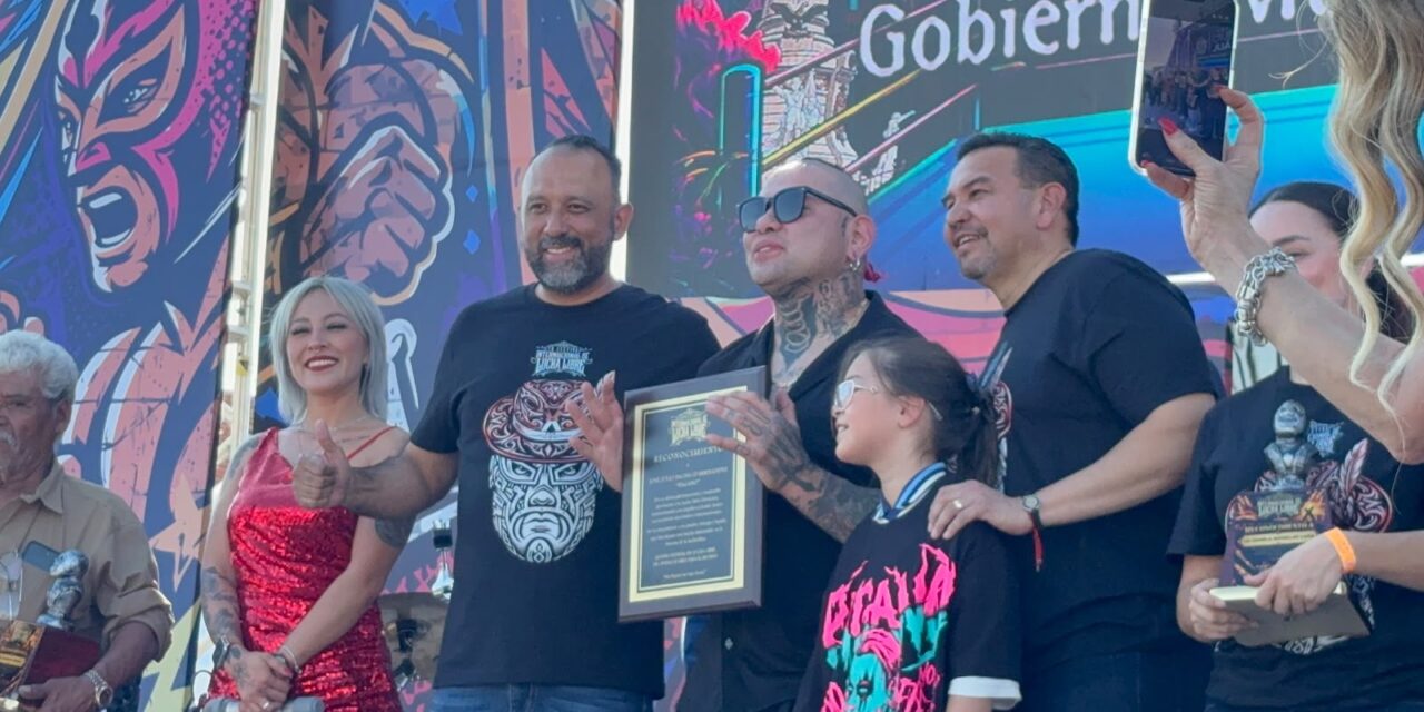 Máscaras, vuelos y emoción: 10 mil personas disfrutaron el Festival de Lucha Libre en Juárez