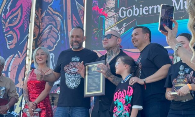 Máscaras, vuelos y emoción: 10 mil personas disfrutaron el Festival de Lucha Libre en Juárez