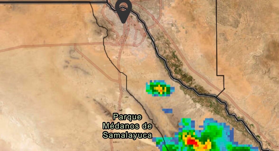 Ciudad Juárez, bajo vigilancia por tormentas: advierten lluvia, granizo y fuertes vientos
