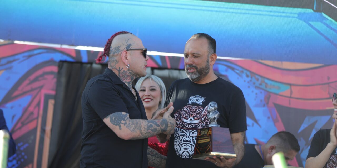 Máscaras, vuelos y emoción: 10 mil personas disfrutaron el Festival de Lucha Libre en Juárez
