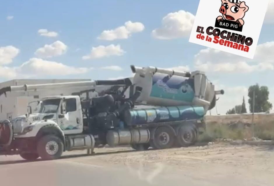 Alcalde condena descarga de aguas residuales de pipa de la JMAS en Waterfill