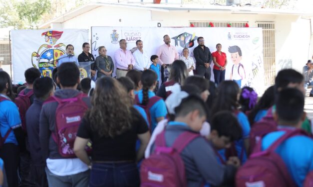 Entregan mochilas y útiles escolares a 777 alumnos de Riberas del Bravo