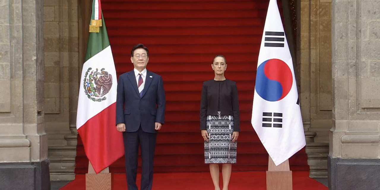 Presidente de Corea del Sur llega a México; inversiones y tecnología, en la agenda con Sheinbaum