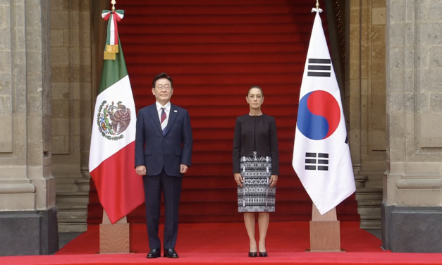 Presidente de Corea del Sur llega a México; inversiones y tecnología, en la agenda con Sheinbaum