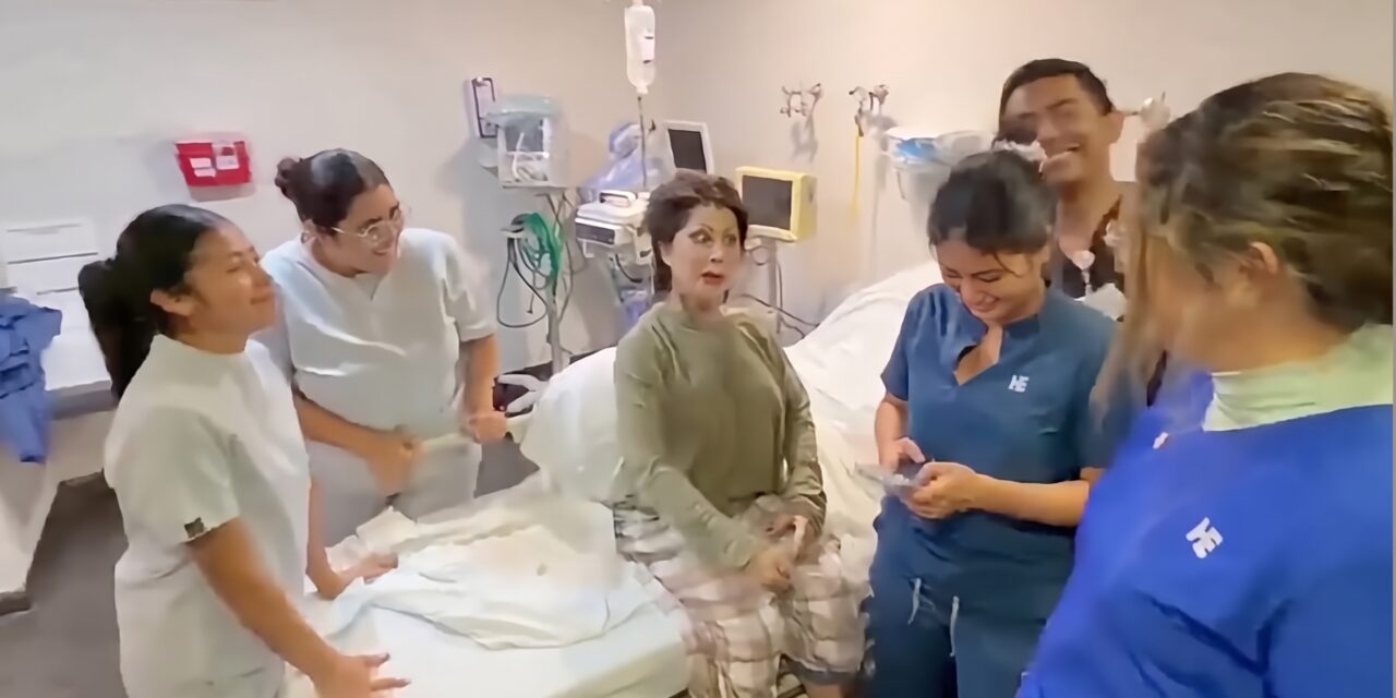 Alejandra Guzmán se recupera en casa tras luxarse la cadera en pleno concierto