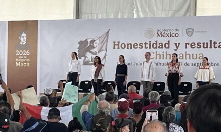 Sheinbaum anuncia nuevas preparatorias, deportivos y obras para Juárez y Chihuahua