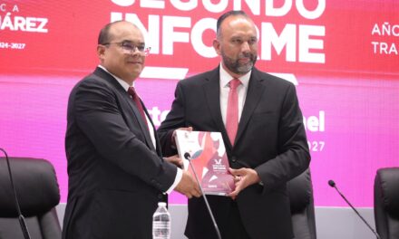 Presenta Héctor Ortiz Orpinel Segundo Informe de Gobierno; destaca avances y reconoce pendientes en Juárez