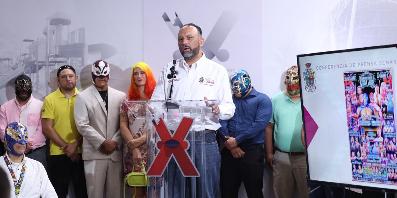 Diez horas de golpes, máscaras y leyendas: Juárez vivirá una fiesta de lucha libre