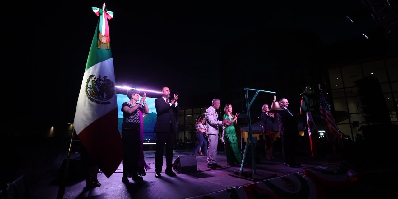 “Esta identidad no la podemos perder”: Ortiz Orpinel celebra el Grito con mexicanos en El Paso