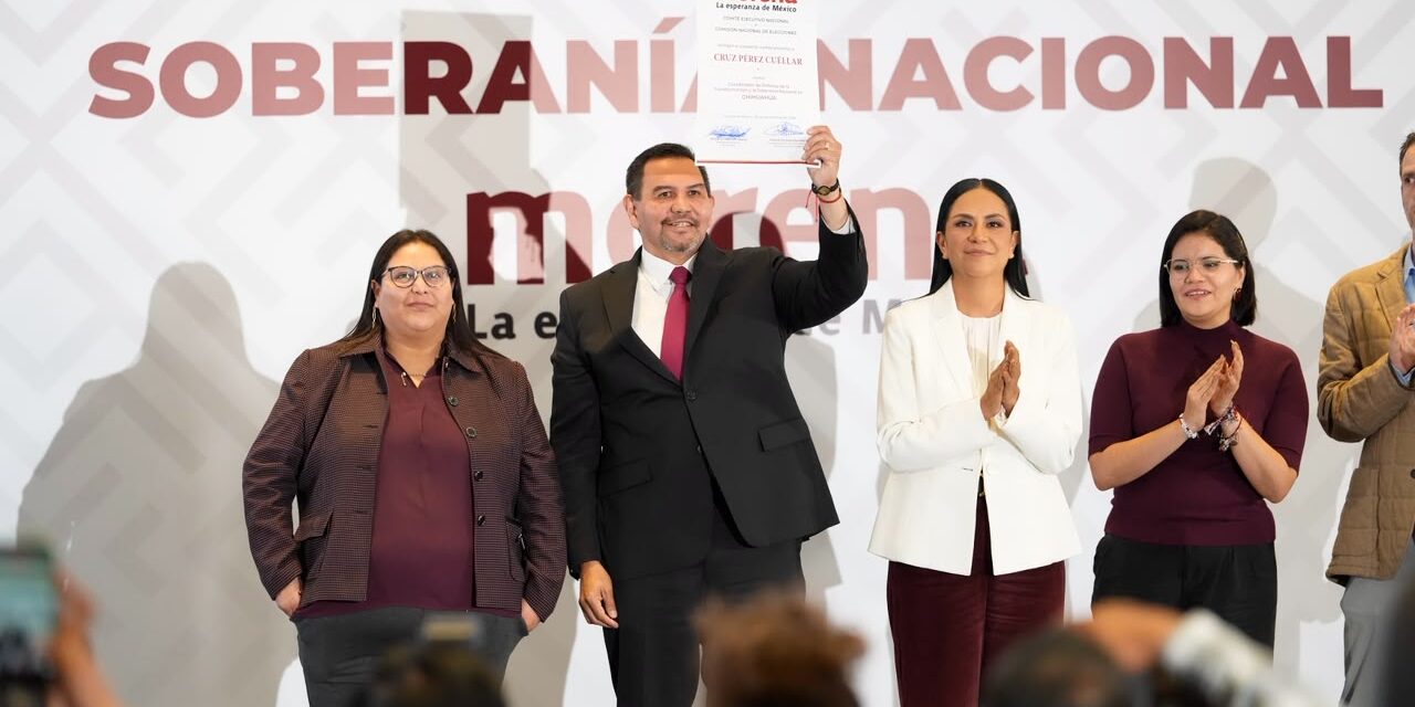 Llama Cruz Pérez Cuéllar a la unidad tras asumir coordinación de Morena en Chihuahua
