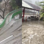 Se desbordan corrientes e inundan Los Filtros tras intensa tormenta en Chihuahua