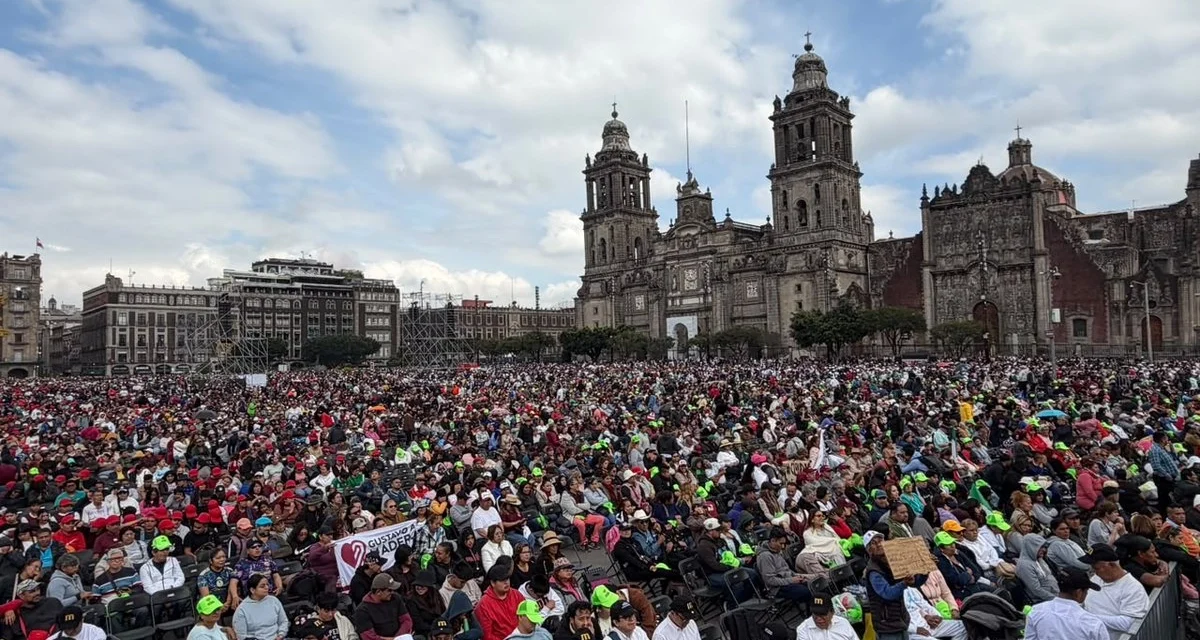 Sheinbaum Consolida su Fuerza Política con Multitudinario Segundo Informe en el Zócalo