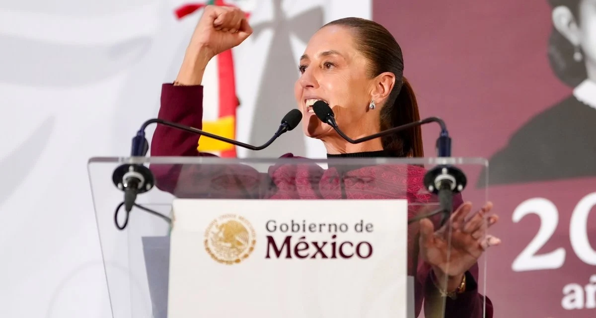 Sheinbaum defiende la soberanía en Puebla: “Ninguna potencia extranjera” decidirá el destino de México
