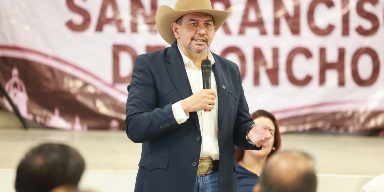 Cruz Pérez Cuéllar lleva el diálogo y la unidad de Morena a San Francisco de Conchos