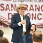 Cruz Pérez Cuéllar lleva el diálogo y la unidad de Morena a San Francisco de Conchos