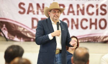 Cruz Pérez Cuéllar lleva el diálogo y la unidad de Morena a San Francisco de Conchos