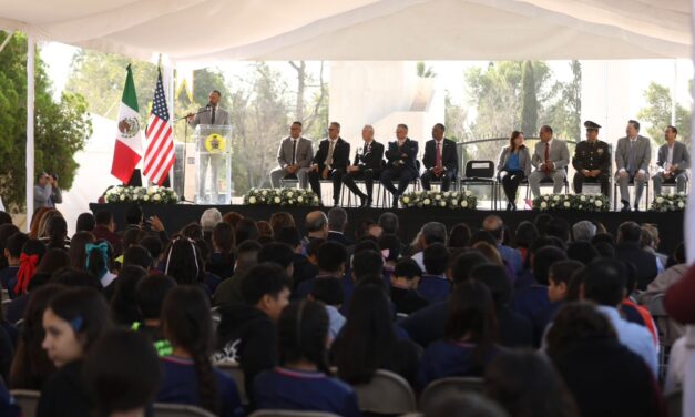 Encabeza Presidente Municipal conmemoración del 59 aniversario de la entrega de El Chamizal