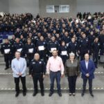 Reconoce alcalde a policías por su desempeño y años de servicio