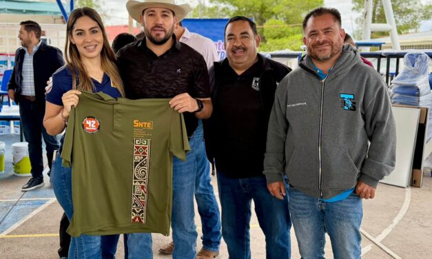 Entregaron mobiliario y materiales para mejorar 28 escuelas de Casas Grandes