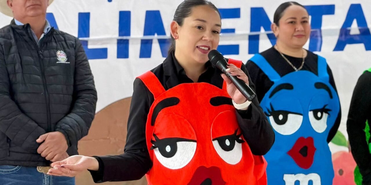 Promueve DIF Municipal alimentación saludable entre estudiantes del Jardín de Niños Paquimé