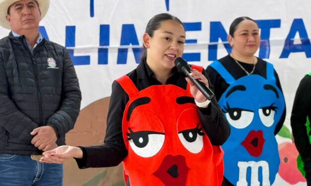Promueve DIF Municipal alimentación saludable entre estudiantes del Jardín de Niños Paquimé