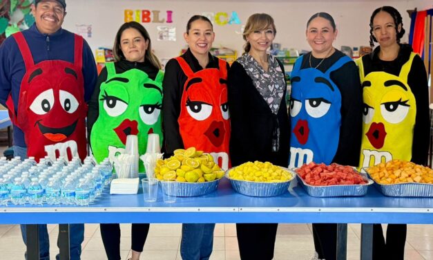 Promueve DIF Municipal alimentación saludable entre estudiantes del Jardín de Niños Paquimé