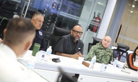 Encabeza Héctor Rafael Ortiz Orpinel Mesa para la Construcción de la Paz; destaca coordinación en operativos
