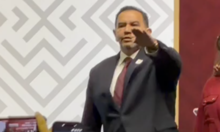 Rinde protesta Cruz Pérez Cuéllar ante el Consejo Nacional de Morena como coordinador de la Defensa de la 4T en Chihuahua