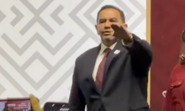 Rinde protesta Cruz Pérez Cuéllar ante el Consejo Nacional de Morena como coordinador de la Defensa de la 4T en Chihuahua