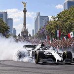 ¡El Viejo Sabroso incendia Reforma! Más de 100 mil personas en el Show Run de Checo Pérez con Cadillac