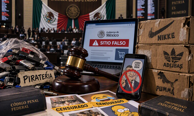 Aprueban reforma contra la piratería y el uso fraudulento de logotipos oficiales; la oposición la llama “ley antimemes”