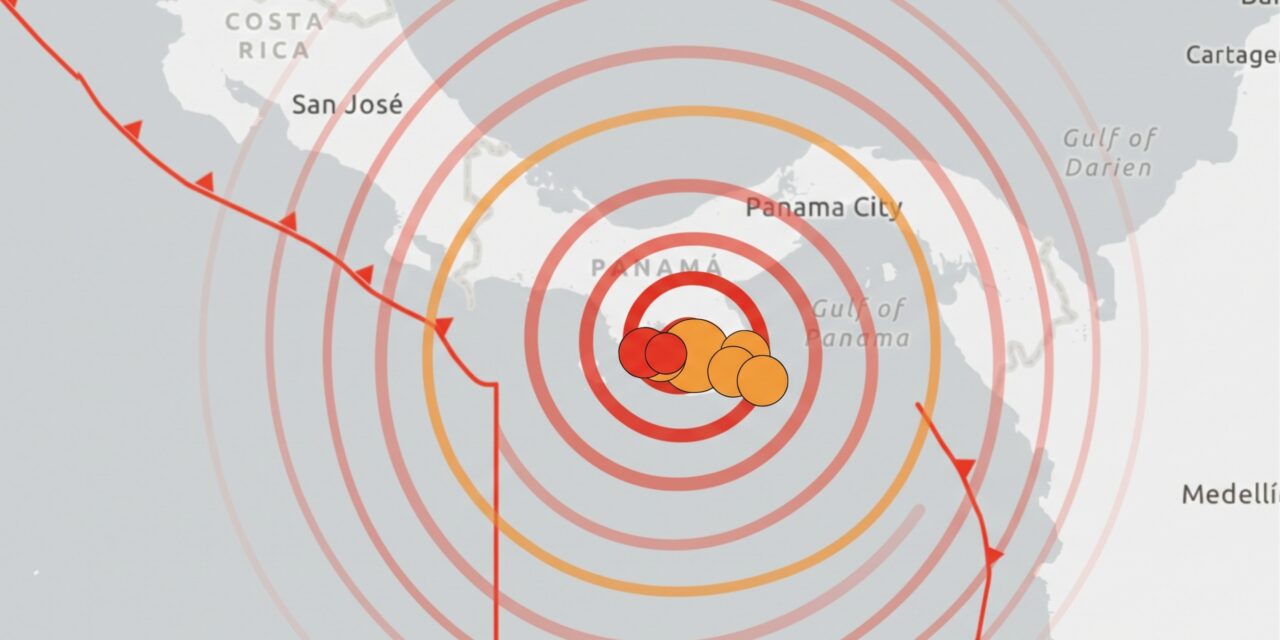 Poderoso terremoto de magnitud 7.7 sacude Panamá; emiten alertas de tsunami en el Pacífico, incluido México