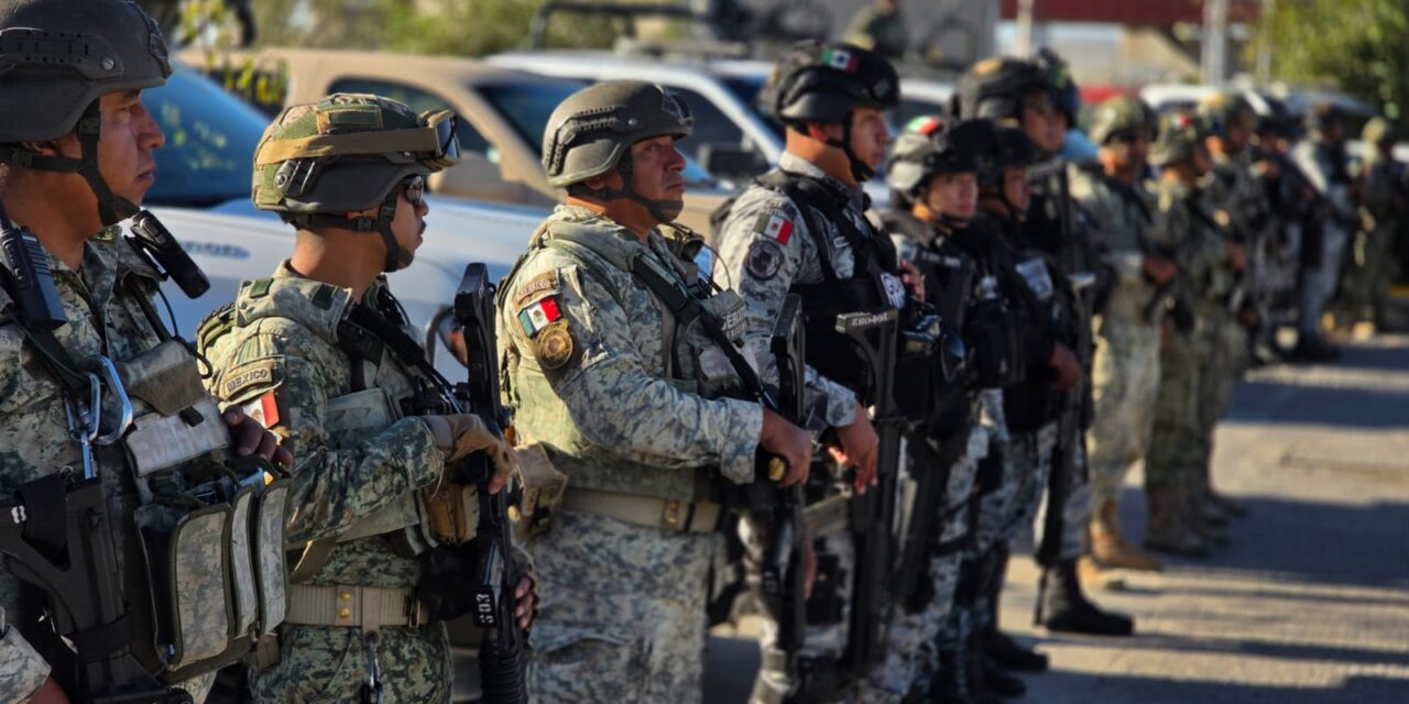 Arrancó operativo interinstitucional con cateos y presencia preventiva en colonias de Juárez