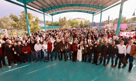 Refrendan en Parral respaldo a Cruz Pérez Cuéllar durante festejo por los 15 años de Morena